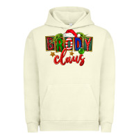 Pigment Pistachio Christmas brody claus Urban Hoodie - FaDigitalArtStudio