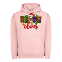 Pigment Salmon Christmas brody claus Urban Hoodie - FaDigitalArtStudio