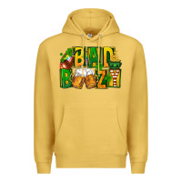 Antique Gold bad boozy st patricks Premium Hoodie - FaDigitalArtStudio