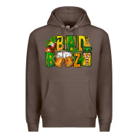 Coffee bad boozy st patricks Premium Hoodie - FaDigitalArtStudio
