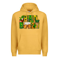 Mustard bad boozy st patricks Premium Hoodie - FaDigitalArtStudio