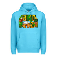Ocean Blue bad boozy st patricks Premium Hoodie - FaDigitalArtStudio