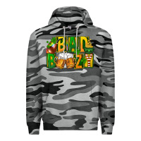 Slate Camo bad boozy st patricks Premium Hoodie - FaDigitalArtStudio