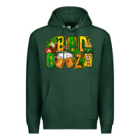 Sports Green bad boozy st patricks Premium Hoodie - FaDigitalArtStudio