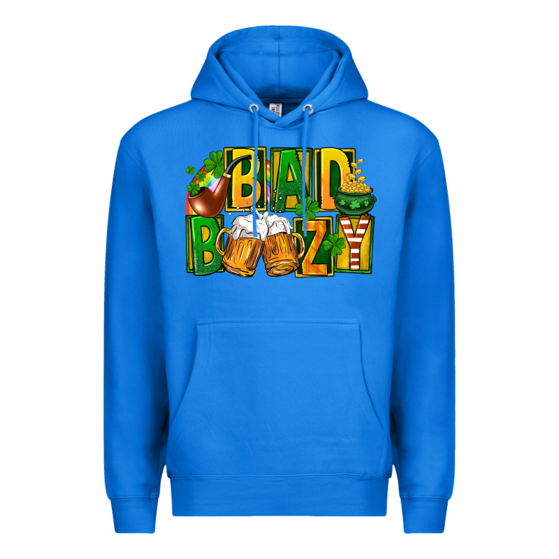 Bad Boozy St Patricks Premium Hoodie by FaDigitalArtStudio | Teevron