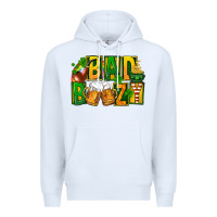 White bad boozy st patricks Premium Hoodie - FaDigitalArtStudio