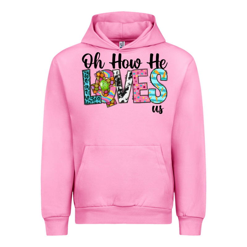 Oh How He Loves Us Urban Hoodie by Neo Western | Teevron