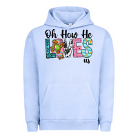 Pigment Grape Ice Oh how he loves us Urban Hoodie - Neo Western