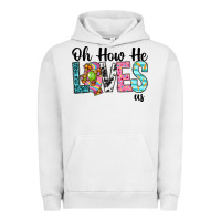 Pigment Lunar Rock Oh how he loves us Urban Hoodie - Neo Western