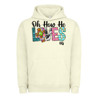 Pigment Pistachio Oh how he loves us Urban Hoodie - Neo Western