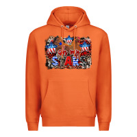 Carrot Oh my stars chicken 4th of july Premium Hoodie - CowGirlArtShop