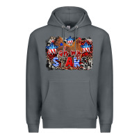 Rock Oh my stars chicken 4th of july Premium Hoodie - CowGirlArtShop