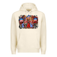 Tofu Oh my stars chicken 4th of july Premium Hoodie - CowGirlArtShop
