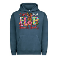 Pigment Midnight Navy One hip lunch lady Urban Hoodie - Neo Western