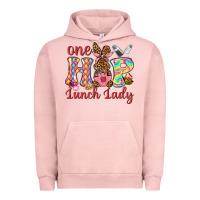 Pigment Salmon One hip lunch lady Urban Hoodie - Neo Western