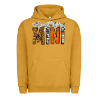 Pigment Peanut Butter western daisies mini Urban Hoodie - HRA Design Shop