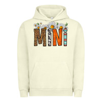 Pigment Pistachio western daisies mini Urban Hoodie - HRA Design Shop