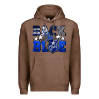 Chestnut Back to blue 4th of July 4th of july Premium Hoodie - CowGirlArtShop