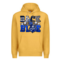 Mustard Back to blue 4th of July 4th of july Premium Hoodie - CowGirlArtShop