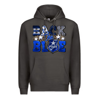Smoke Back to blue 4th of July 4th of july Premium Hoodie - CowGirlArtShop