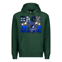Sports Green Back to blue 4th of July 4th of july Premium Hoodie - CowGirlArtShop