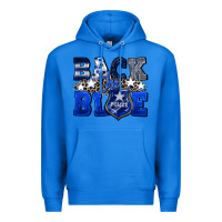 True Royal Back to blue 4th of July 4th of july Premium Hoodie - CowGirlArtShop