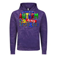 Cloud Purple autism is my superpower Vintage Hoodie - AdoDesignShop