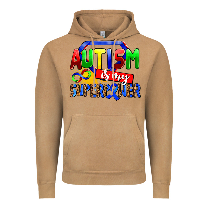 Autism Is My Superpower Vintage Hoodie by AdoDesignShop | Teevron