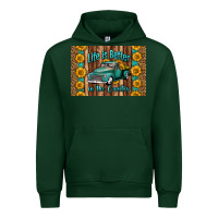 Forest Green life is better in the country skinny metal can holder Urban Hoodie - HRA Design Shop