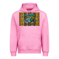 Fuchsia Pink life is better in the country skinny metal can holder Urban Hoodie - HRA Design Shop