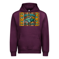 Mauve Wine life is better in the country skinny metal can holder Urban Hoodie - HRA Design Shop
