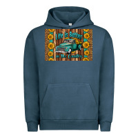 Pigment Midnight Navy life is better in the country skinny metal can holder Urban Hoodie - HRA Design Shop