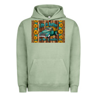 Pigment Oil Green life is better in the country skinny metal can holder Urban Hoodie - HRA Design Shop