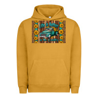 Pigment Peanut Butter life is better in the country skinny metal can holder Urban Hoodie - HRA Design Shop
