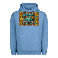 Pigment Pebble Blue life is better in the country skinny metal can holder Urban Hoodie - HRA Design Shop