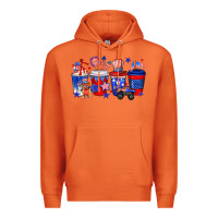 Carrot 4th of July coffee drinks Premium Hoodie - Neo Western