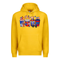 Lemon 4th of July coffee drinks Premium Hoodie - Neo Western