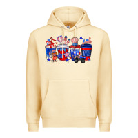 Pina Colada 4th of July coffee drinks Premium Hoodie - Neo Western