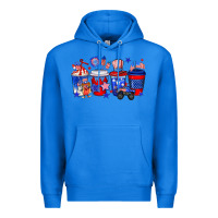 True Royal 4th of July coffee drinks Premium Hoodie - Neo Western