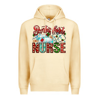 Pina Colada santa is favorite nurse Premium Hoodie - CowhideDigitalArt