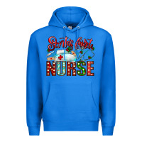 True Royal santa is favorite nurse Premium Hoodie - CowhideDigitalArt