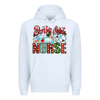 White santa is favorite nurse Premium Hoodie - CowhideDigitalArt