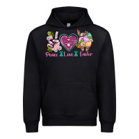 Peace Love Easter Urban Hoodie | Teevron