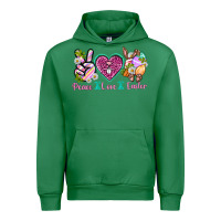 Emerald Peace Love Easter Urban Hoodie - Neo Western