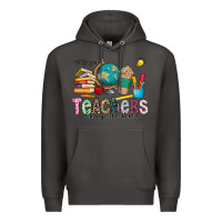 Smoke Teachers Change The World Premium Hoodie - CowhideDigitalArt