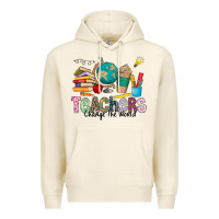 Tofu Teachers Change The World Premium Hoodie - CowhideDigitalArt