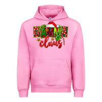 Fuchsia Pink christmas gamma claus Urban Hoodie - FaDigitalArtStudio
