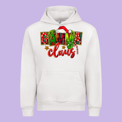 Christmas Gamma Claus Urban Hoodie Designed By Fadigitalartstudio