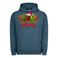 Pigment Midnight Navy christmas gamma claus Urban Hoodie - FaDigitalArtStudio