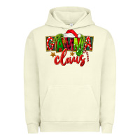 Pigment Pistachio christmas gamma claus Urban Hoodie - FaDigitalArtStudio
